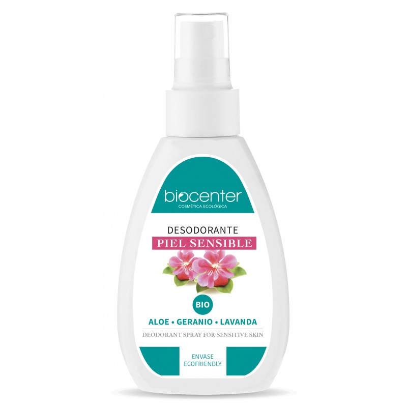 Desodorante ecológico Spray – Aloe, Geranio, Lavanda