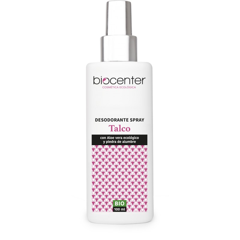 Desodorante ecológico en Spray – Talco – Biocenter